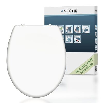 Schütte Wit Toiletzitting Duroplast Soft-close Schütte Wit Toiletzitting Duroplast Soft-close