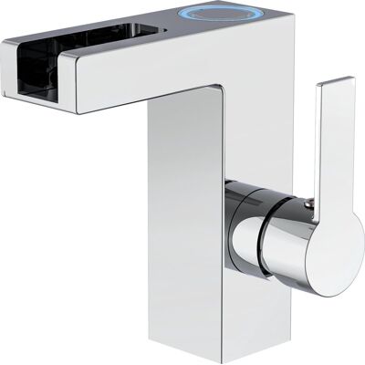 SCHÜTTE Grijze LED Kraan - Waterstroom, Gemakkelijk te installeren SCHÜTTE Grijze LED Kraan - Waterstroom, Gemakkelijk te installeren