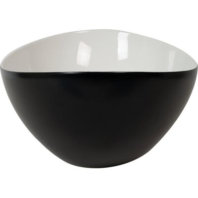 Plieger scale wasbak - waskom zwart wit - waskommen keramiek - opbouw Plieger scale wasbak - waskom zwart wit - waskommen keramiek - opbouw