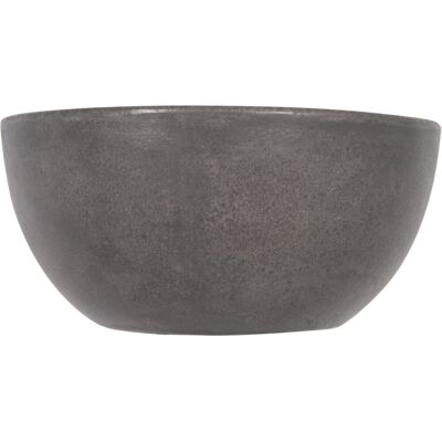 Differnz boomer waskom - 20x20x10cm - keramiek - rond - beton Differnz boomer waskom - 20x20x10cm - keramiek - rond - beton