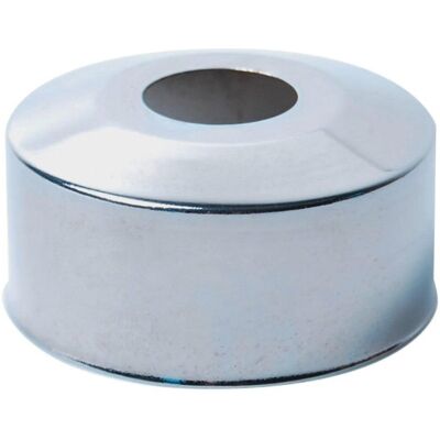 Kirchhoff kraanrozet 1/2"x60mm verchroomd Kirchhoff kraanrozet 1/2"x60mm verchroomd