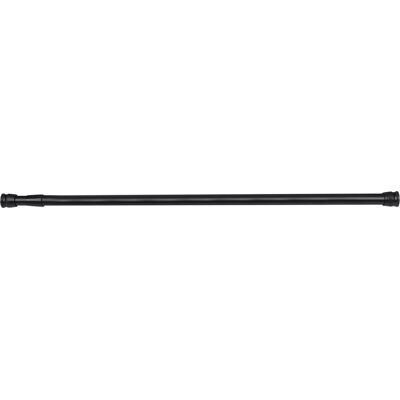 Differnz round douchestang - verstelbaar - 75 tot 125 cm - zwart Differnz round douchestang - verstelbaar - 75 tot 125 cm - zwart