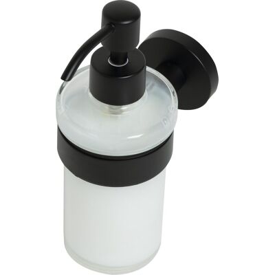 Plieger vigo zeepdispensers - zeepdispenser wandmontage - zeeppompje hangend - zeeppompje glas - 10 jaar garantie - zwart Plieger vigo zeepdispensers - zeepdispenser wandmontage - zeeppompje hangend - zeeppompje glas - 10 jaar garantie - zwart