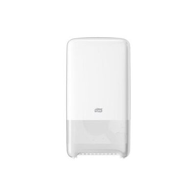 Tork Twin Toilet Roll Dispenser - Wit - Mid-Size Tork Twin Toilet Roll Dispenser - Wit - Mid-Size