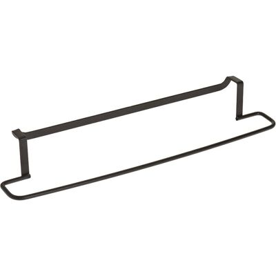 Metaltex handdoekhouder 38x8x6 cm zwart Metaltex handdoekhouder 38x8x6 cm zwart