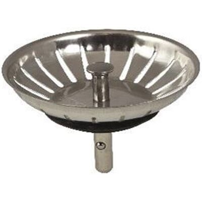 Kirchhoff reservezeef, roestvrij staal, ø 81 mm voor korfventiel ø 114 mm, met kogel - 98835640 Kirchhoff reservezeef, roestvrij staal, ø 81 mm voor korfventiel ø 114 mm, met kogel - 98835640