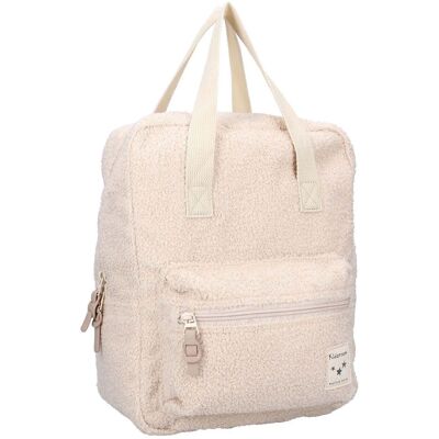 Kidzroom Beige Recycled Polyester Kinder Rugzak - Rugzak Kidzroom Beige Recycled Polyester Kinder Rugzak - Rugzak