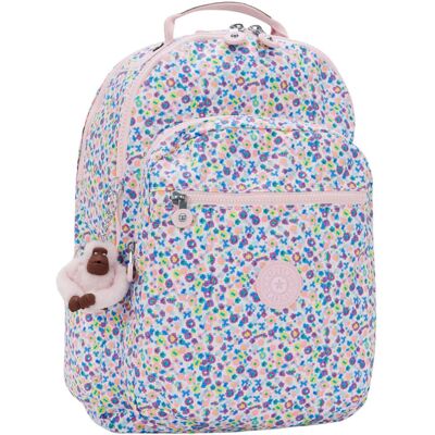 Kipling seoul laptop rugzak - digi flower print Multi kleuren Kipling seoul laptop rugzak - digi flower print Multi kleuren