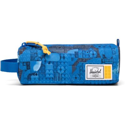 Herschel Lego settlement pencil case little - abstract bricks blue - 1 liter Herschel Lego settlement pencil case little - abstract bricks blue - 1 liter