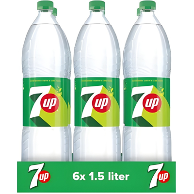 Seven Up regular pet (6x 1.5 liter) Seven Up regular pet (6x 1.5 liter)