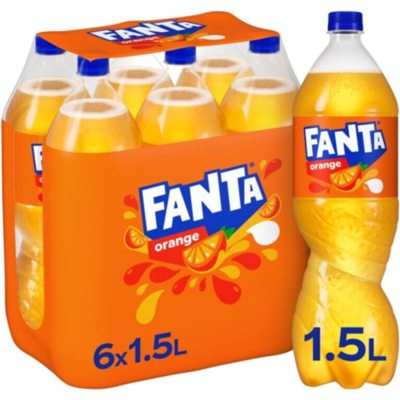 Fanta orange pet (6x 1,5 liter) Fanta orange pet (6x 1,5 liter)