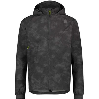 AGU Grijze Regenjas voor Fietsen - Waterdicht, Reflecterend, Lichtgewicht AGU Grijze Regenjas voor Fietsen - Waterdicht, Reflecterend, Lichtgewicht