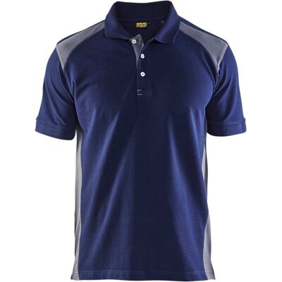 Blåkläder Blaklader poloshirt piqué 3324-1050 - zwart/donkergrijs - l Blåkläder Blaklader poloshirt piqué 3324-1050 - zwart/donkergrijs - l