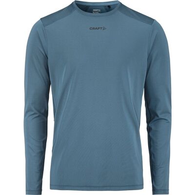 Craft heren langarm trainingshirt in blauw - Shirt Craft heren langarm trainingshirt in blauw - Shirt