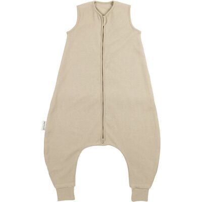 Meyco baby studio collection classic slaapoverall jumper - sand - 104cm - 1.0 tog Meyco baby studio collection classic slaapoverall jumper - sand - 104cm - 1.0 tog