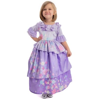 Little Adventures - flower princess jurk - maat 110-122 Little Adventures - flower princess jurk - maat 110-122