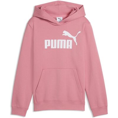 PUMA ess no. 1 logo hoodie fl g meisjes trui - wild pink PUMA ess no. 1 logo hoodie fl g meisjes trui - wild pink