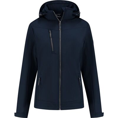 Kjelvik softshell jas roxi blauw Kjelvik softshell jas roxi blauw
