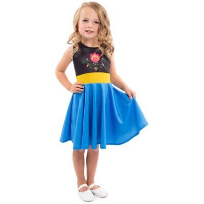 Little Adventures - alpine twirl jurk - maat 116-122 Little Adventures - alpine twirl jurk - maat 116-122