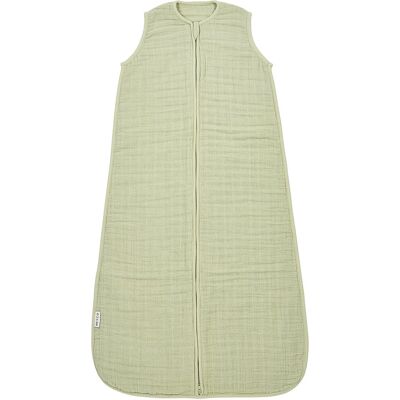 Meyco baby uni baby zomerslaapzak - pre-washed hydrofiel - soft olive - 60cm - 0.5 tog Meyco baby uni baby zomerslaapzak - pre-washed hydrofiel - soft olive - 60cm - 0.5 tog