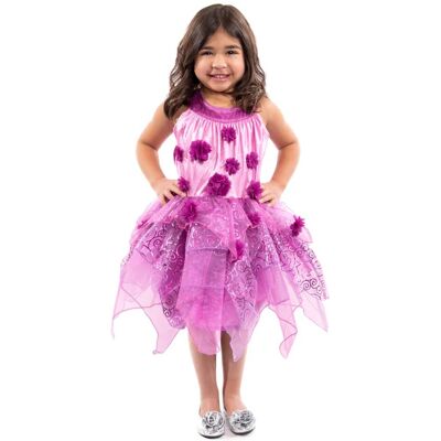 Little Adventures - purple blossom fairy jurk - maat 98-104 Little Adventures - purple blossom fairy jurk - maat 98-104