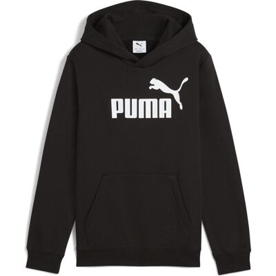 PUMA ess no. 1 logo hoodie fl b unisex trui - black PUMA ess no. 1 logo hoodie fl b unisex trui - black
