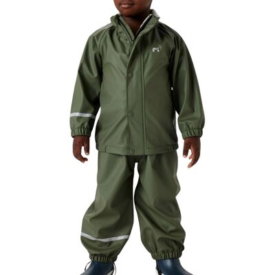 Name it kids - NknDry10 Regenpak - Groen 92 Name it kids - NknDry10 Regenpak - Groen 92