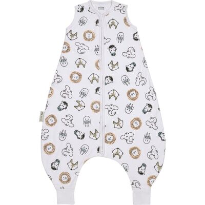 Meyco baby animal baby zomer slaapoverall jumper - multicolour - 104cm - 0.5 tog Meyco baby animal baby zomer slaapoverall jumper - multicolour - 104cm - 0.5 tog