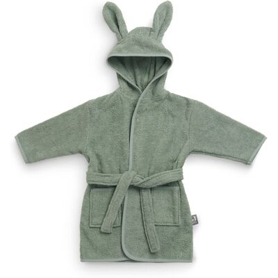 Jollein badjas 1-2 year ash green 1-2 jaar Jollein badjas 1-2 year ash green 1-2 jaar