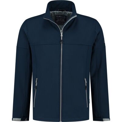 Kjelvik softshell jas odense blauw Kjelvik softshell jas odense blauw