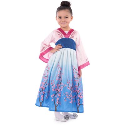 Little Adventures - cherry blossom princess jurk - maat 98-104 Little Adventures - cherry blossom princess jurk - maat 98-104