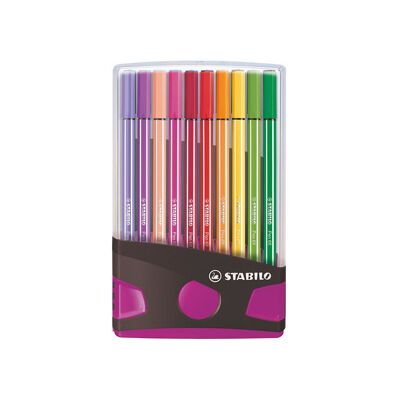 STABILO Pen 68 Feltpen Multicolor - Kunstbenodigdheden STABILO Pen 68 Feltpen Multicolor - Kunstbenodigdheden