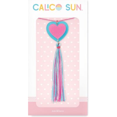 Calico Sun alexa halsketting hart Calico Sun alexa halsketting hart