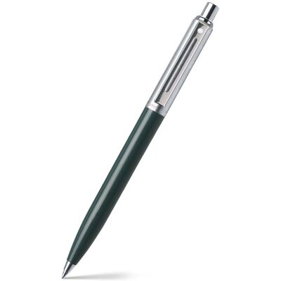 Sheaffer balpen - sentinel 321 - dark green brushed chrome Sheaffer balpen - sentinel 321 - dark green brushed chrome