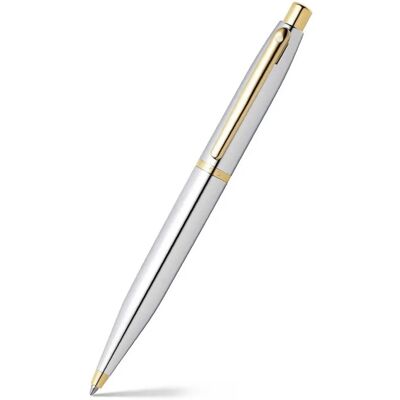 Sheaffer balpen vfm - e9422 - polished chrome gold plated Sheaffer balpen vfm - e9422 - polished chrome gold plated