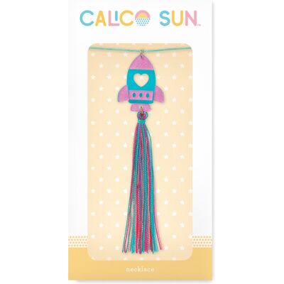 Calico Sun alexa halsketting raket Calico Sun alexa halsketting raket
