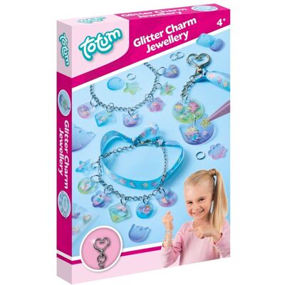 Totum glittersticker bedel armbandjes en sleutelanger maken maken met kawaii prinsessen en uniorns - sieraden maken 2 armbandjes en hanger Totum glittersticker bedel armbandjes en sleutelanger maken maken met kawaii prinsessen en uniorns - sieraden maken 2 armbandjes en hanger