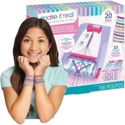Make It Real - vriendschapsarmbanden maker - maak 20 unieke armbanden Meerkleurig Make It Real - vriendschapsarmbanden maker - maak 20 unieke armbanden Meerkleurig