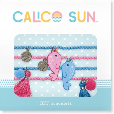 Calico Sun - kourtney armbanden - narwal Calico Sun - kourtney armbanden - narwal
