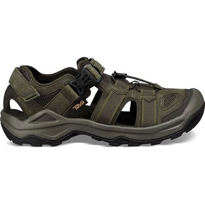 Teva m omnium 2 leren heren sandalen - turkish coffee Teva m omnium 2 leren heren sandalen - turkish coffee