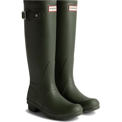 Hunter - regenlaarzen voor dames - original - hoog - olijfgroen - maat 40-41eu Hunter - regenlaarzen voor dames - original - hoog - olijfgroen - maat 40-41eu