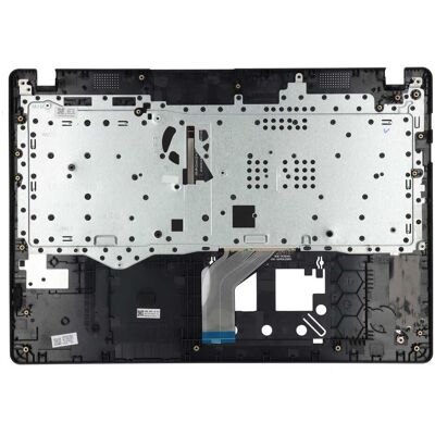 Ty Acer laptop toetsenbord qwer us + top cover - zwart Ty Acer laptop toetsenbord qwer us + top cover - zwart