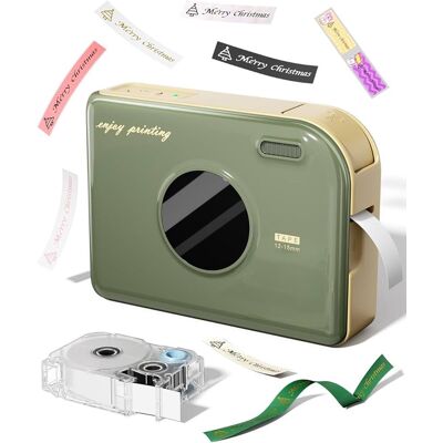 Phomemo a30 - draagbare labelprinter - inkless thermische transfer printer - 203 dpi kristalheldere prints - bluetooth wireless connect - 1.200 mah oplaadbare batterij - compact & lichtgewicht - eco-vriendelijk label ontwerp - groen Phomemo a30 - draagbare labelprinter - inkless thermische transfer printer - 203 dpi kristalheldere prints - bluetooth wireless connect - 1.200 mah oplaadbare batterij - compact & lichtgewicht - eco-vriendelijk label ontwerp - groen