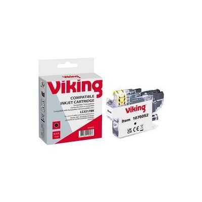 Inktcartridge Viking Compatibel Brother LC-3217BK zwart Inktcartridge Viking Compatibel Brother LC-3217BK zwart