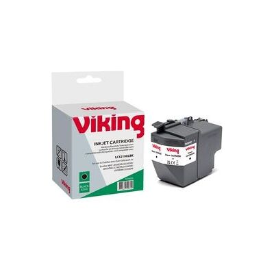 Inktcartridge Viking Compatibel Brother LC3219XLBK zwart Inktcartridge Viking Compatibel Brother LC3219XLBK zwart