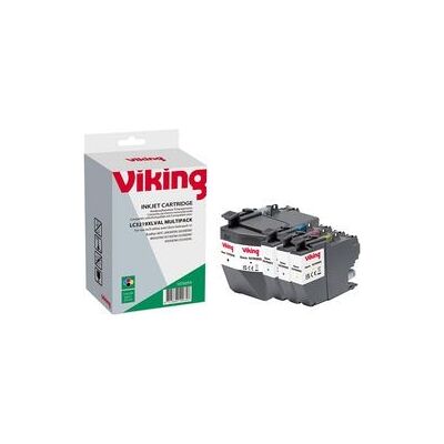 Inktcartridge Viking Compatibel Brother LC3219XL BCMY Inktcartridge Viking Compatibel Brother LC3219XL BCMY