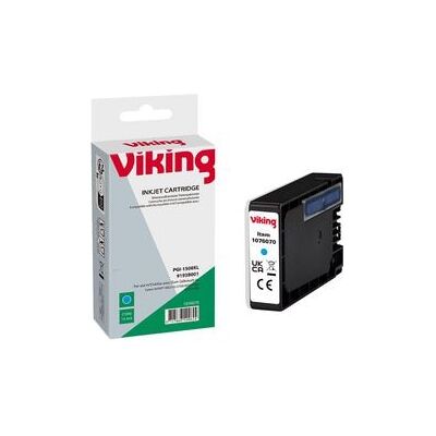 Inktcartridge Viking Compatibel Canon PGI-1500XL cyaan Inktcartridge Viking Compatibel Canon PGI-1500XL cyaan