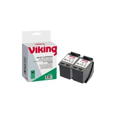 Inktcartridge Pak Viking Compatibel HP J454AE zwart Inktcartridge Pak Viking Compatibel HP J454AE zwart