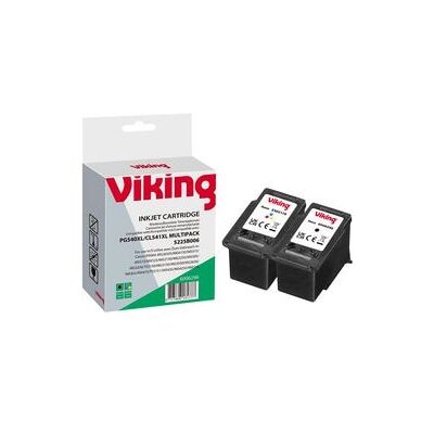 Inktcartridge Viking compatibel Canon PG540XL, CL541CL zwart kleur Inktcartridge Viking compatibel Canon PG540XL, CL541CL zwart kleur
