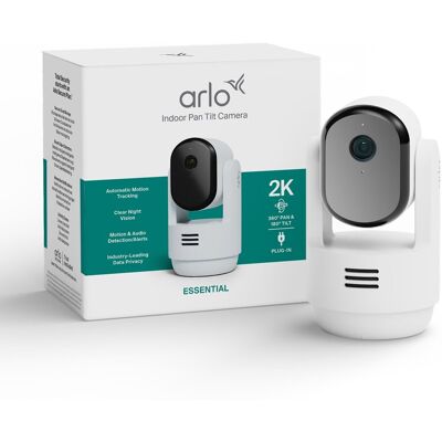Arlo essential3 2k ptz beveiliginsgcamera voor binnen - 1 ip-camera Arlo essential3 2k ptz beveiliginsgcamera voor binnen - 1 ip-camera